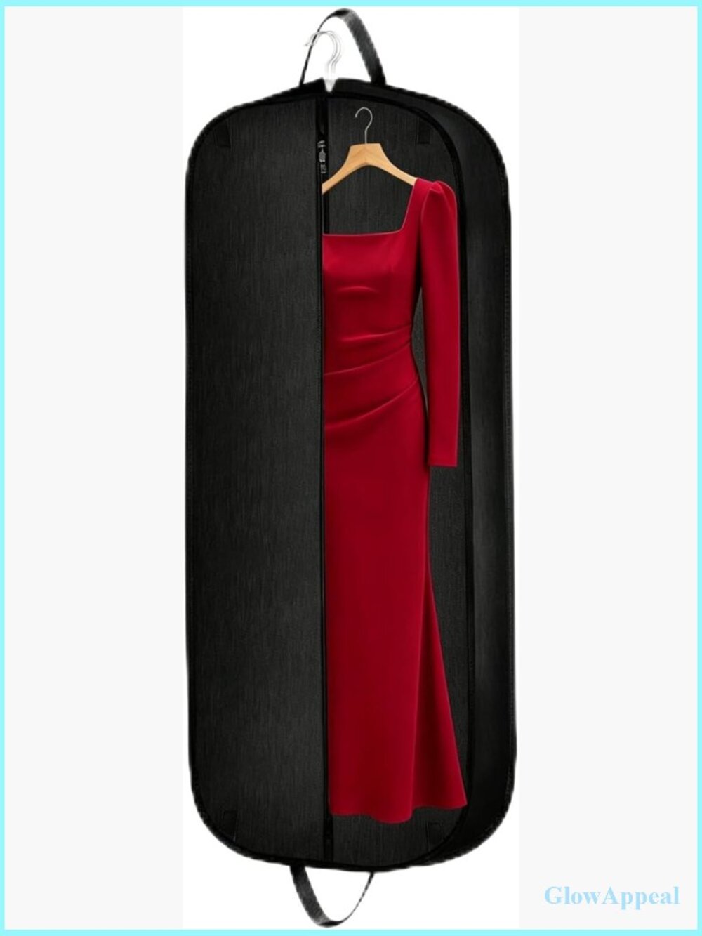 Heavy Duty Waterproof Garment Bag for Travel, 54 in, Tear Resistant Suit Bag